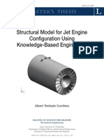 Structural Model For Jet Engine Configuration Using Knowledge-Based Engineering