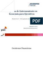 Economía para Ejecutivos M1 - Reunión 8