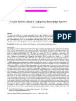 08-Antrocom: Is Caste System A Kind of Indigenous Knowledge System?