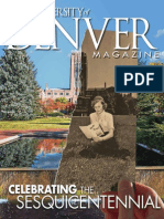University of Denver Magazine Winter 2014