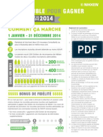 Coup double pour gagner - Programme incitatif de parrainage de 2014