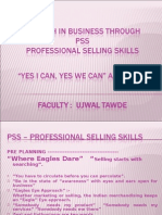 Professional Selling Skills