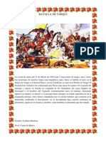 Batalla de Tarqui 1829, victoria decisiva de Sucre sobre las tropas peruanas