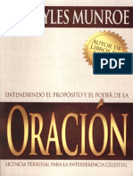 Libro - Entendiendo El PropÃ Sito y El Poder de La OraciÃ N - Myles Munroe - 2005