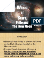 Wheel of Stars: Philo and The New Moon