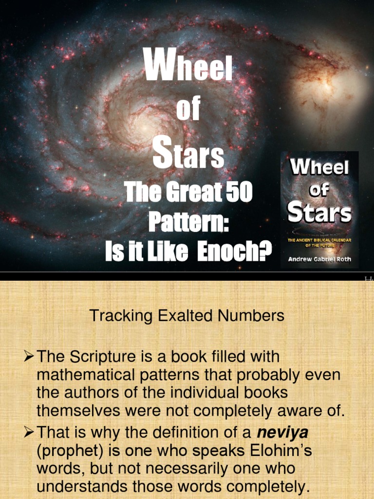 Wheel of Stars The Great 50 PatternIs It Like Enoch Tabernacle
