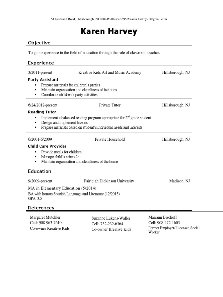 Karen Harvey: Objective | PDF | Language Arts & Discipline