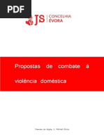 Propostas para combate à violência doméstica