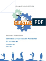 Documento de Trabajo 4 Sectores Estratégicos y Posiciones Estratégicas