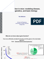 Genetic Variation in Mice: Modeling Disease, Pharmacogenetics, and Basic Biology