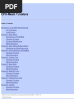Download CFX Mesh Tutorials by lvstudio SN19534742 doc pdf