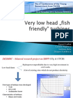 Fish Friendly Turbines (YRC 2013)