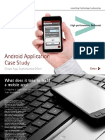 Accenture Android Application Case Study Simple App Sophisticated