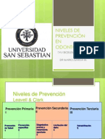 NIVELES DE PREVENCIÓN