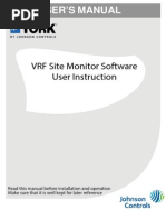 Amazon VRF Site Monitor Software Instruction 130131 PDF