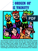 The Origin of The Trinity