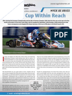 A World Cup Within Reach: Nyck de Vries 2009 - Press Release No. 13 - Produced by Kartcom: Contact@