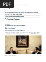 The God Debate by Sam Harris, Rick Warren, and Newsweek