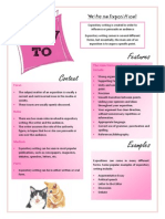 how to write an exposition pink