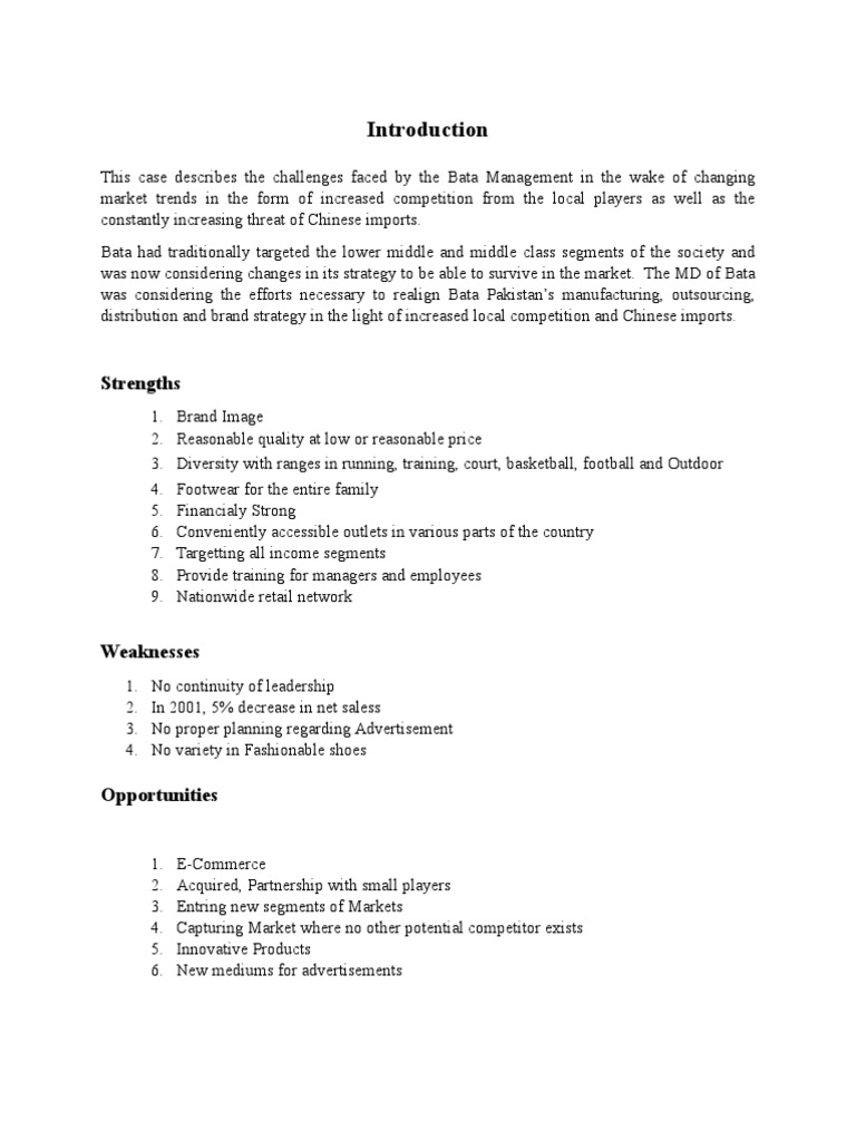 Strategic analysis examples picture