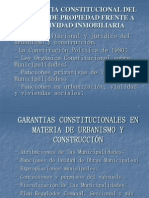 Garantias Constitucionales en Mat de Obras