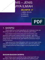 Jenis – Jenis karya ilmiah (dx Mega)