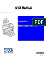Epson Stylus Photo r1900 service manual