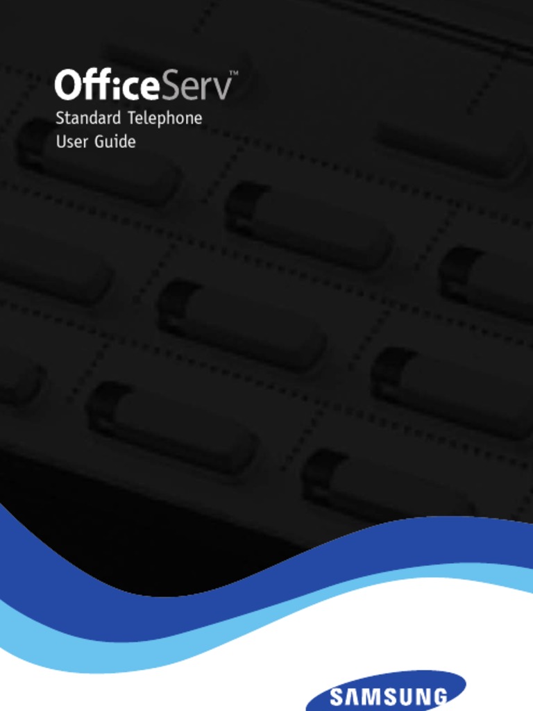 Features and Specifications Standard Telephone User Guide PDF