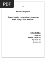 Download Brand Loyalty Synopsis by ashishtex1 SN19540711 doc pdf