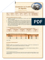 Abonamiento en El Cultivo de Algodon