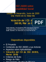 ISO 26000 (4) CD Votación (Marzo 2009) 2009-06 fin