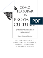 Elaborar Proyectocultural