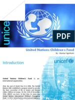 United Nations Children's Fund: By: Alankar Agnihotri