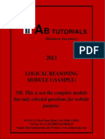 GK For Law Exams - Logical Reasoning Module 1