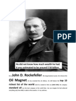John D. Rockefeller Oil Magnet: He Did Not Know How Much Wealth He Had. It Was Estimated To Be Around $ 50 Billion
