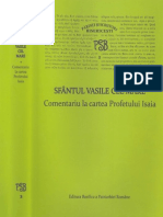 36726812 PSB 2 Sf Vasile Cel Mare Comentariu La Cartea Profetului Isaia