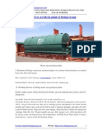 Waste Tyre Pyrolysis Plant of Doing Group