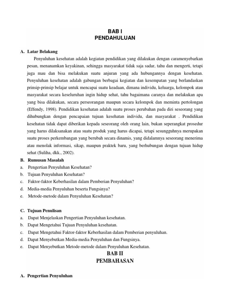 Makalah Penyuluhan Kes