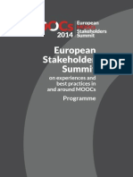 Programme EMOOCs 2014