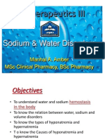 Sodium & Water Disorders: Understanding Hyponatremia and Hypernatremia