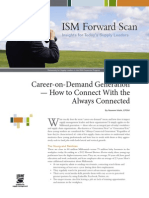 ISM Forward Scan - Career On Demand 2013