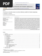 A Survey On Security Issues in Service Delivery Models of Cloud Computing