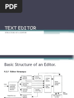 Text Editor System Software