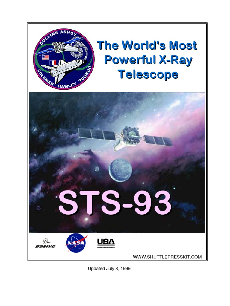STS-93: Chandra X-Ray Observatory Launch | PDF | Space Shuttle ...