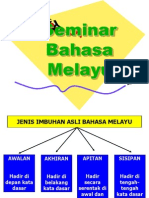 Jenis Imbuhan Asli Bahasa Melayu