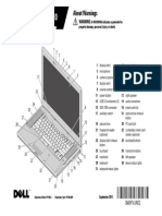 Dell E6510 Setup and Info Tech Sheet