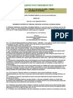 Regimento Interno Do Tribunal Regional Eleitoral (TRE) de Minas