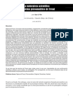 La Naturaleza Acientífica Del Sistema Psicoanalítico de Freud.