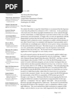 Law Professors' Letter to Solicitor General re Cablevision decision (April 13, 2009)