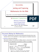 Mathml Tutorial